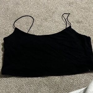 Aeropostale Women's Classic Black Camisole